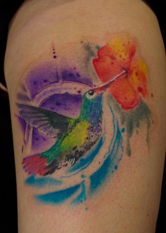 Splashy Hummingbird