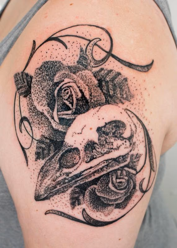 Raven Stipple Flow
