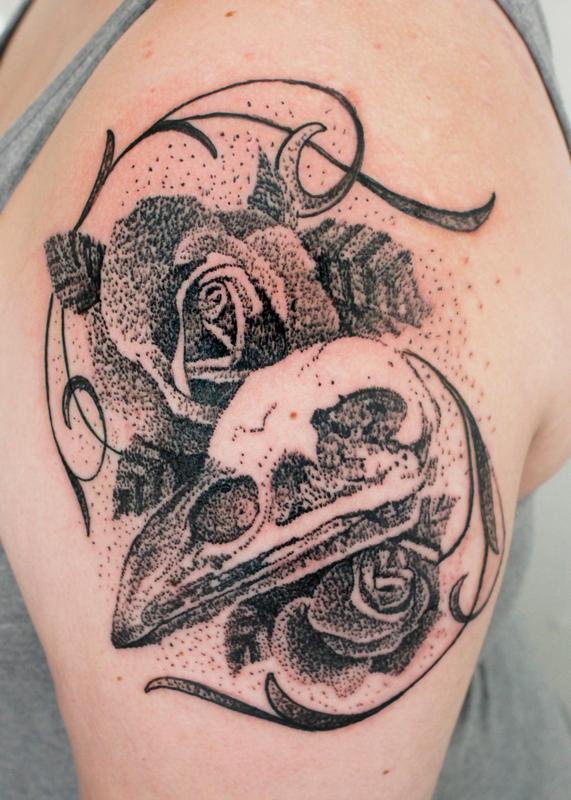 Raven Stipple Flow