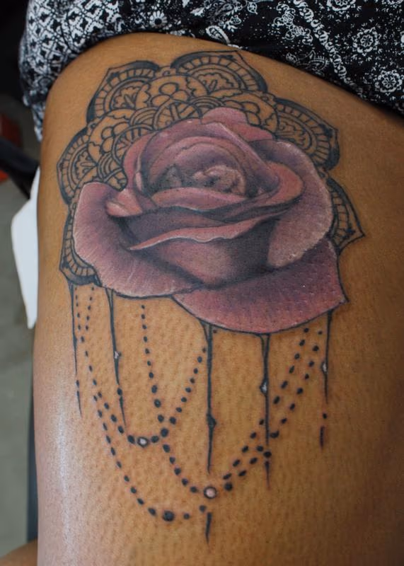 Mandala Rose Flow