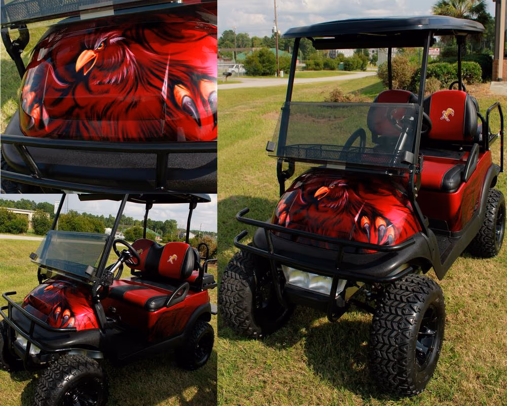 Gamecock Golf Cart