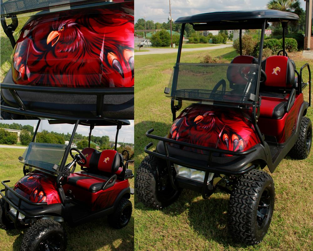 Gamecock Golf Cart