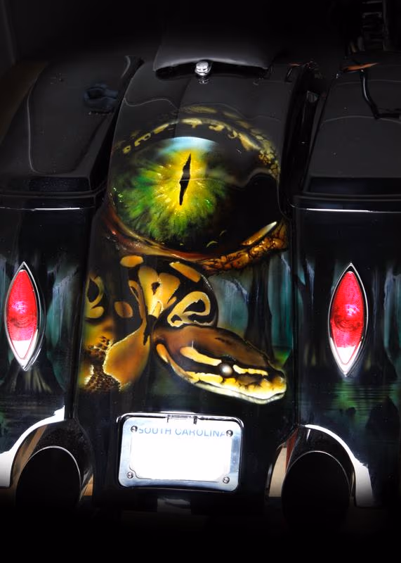"Gator Getter" Detail