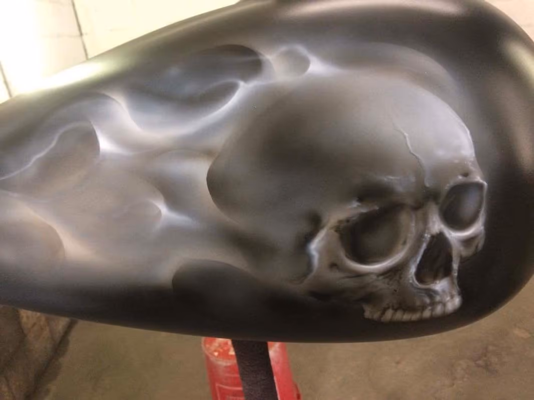 Motorcycle gas tank