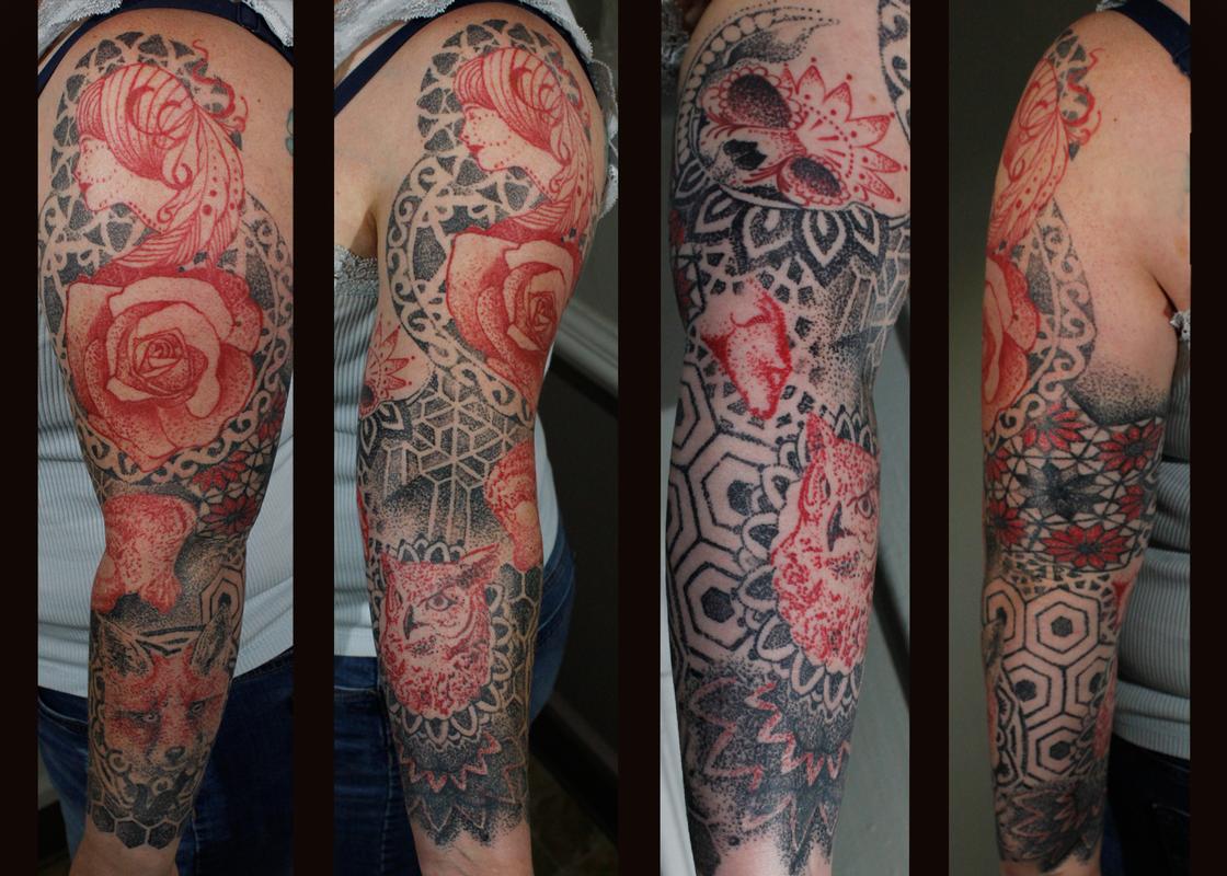 Stipple Sleeve