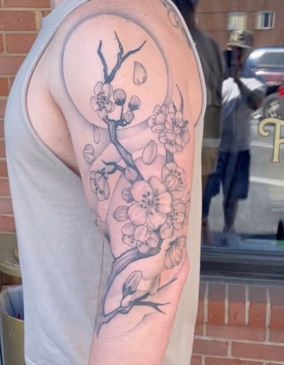 Cherry Blossoms Tattoo