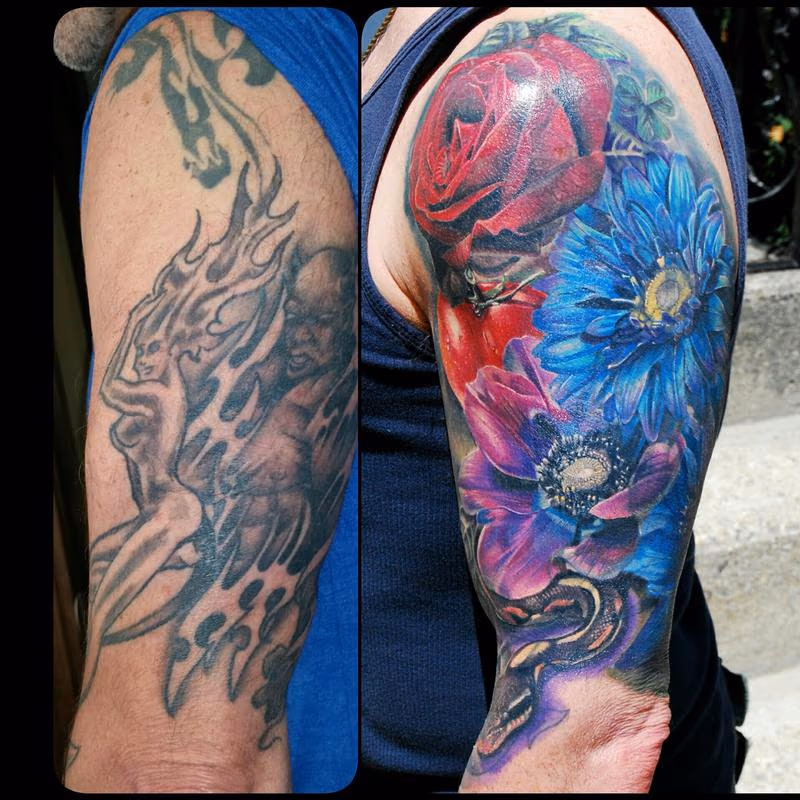 fully healed cover up