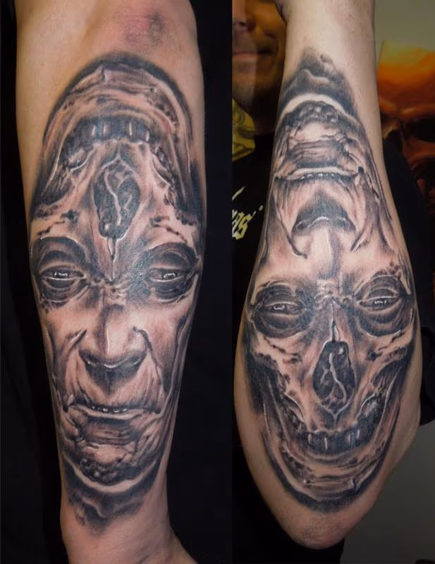 Two way forearm