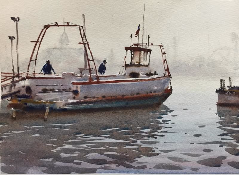 Balboa Ferry Fog