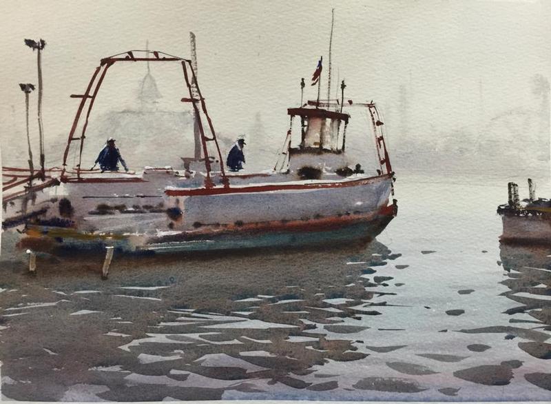 Balboa Ferry Fog