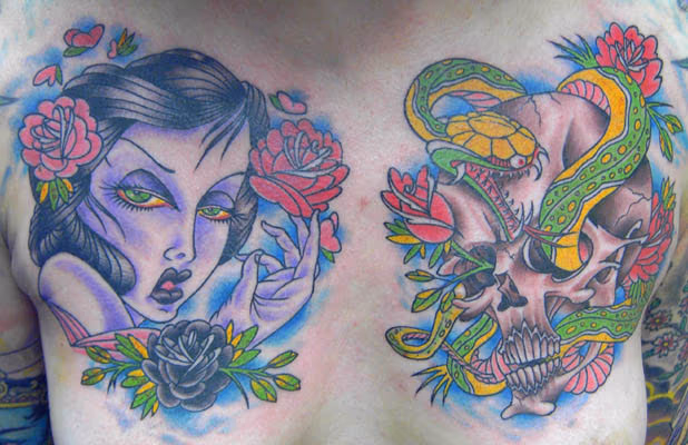 female chest panels