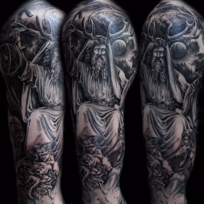 mythology sleeve