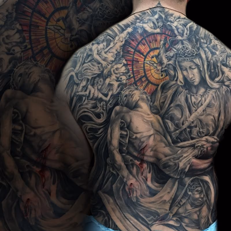 Pieta Backpiece