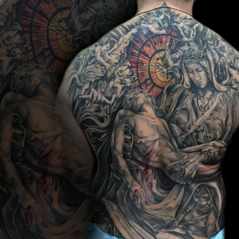 Pieta Backpiece