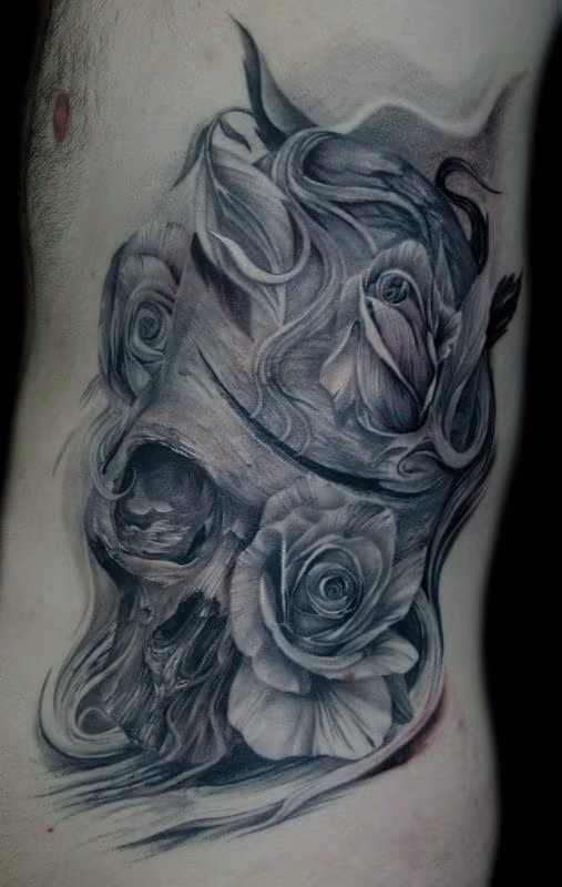 Skull and Roses
