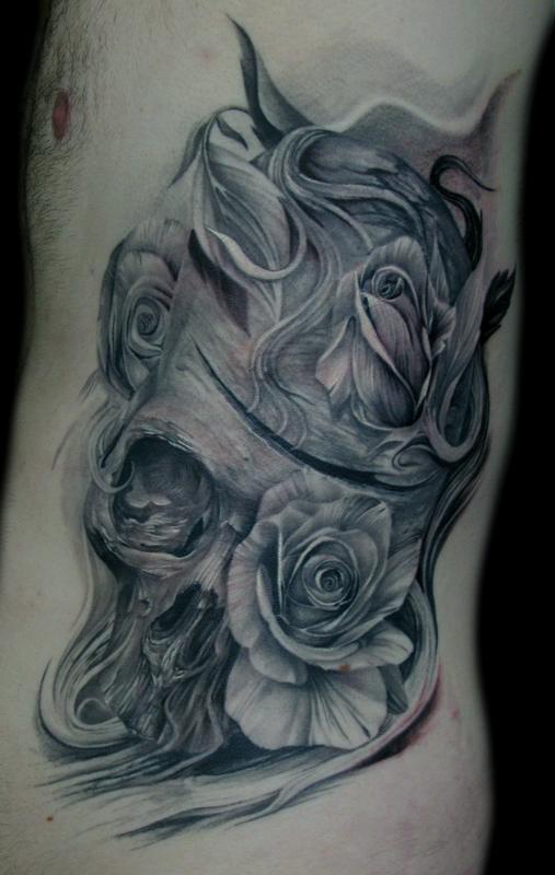 Skull and Roses