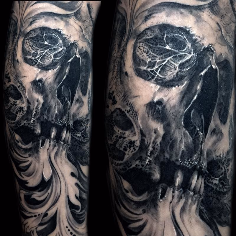 Lace Skull