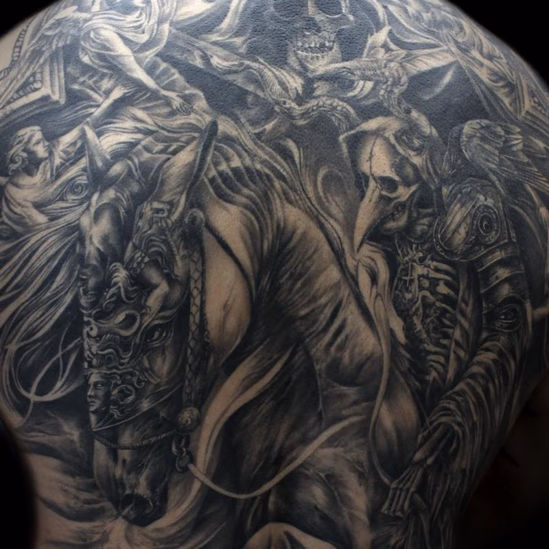 Pestilence closeup