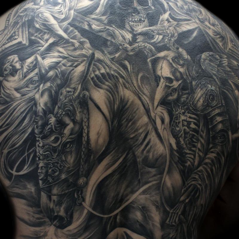 Pestilence closeup