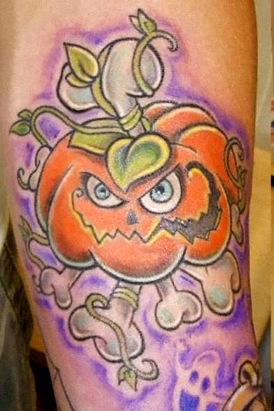 Pumpkin Tattoo