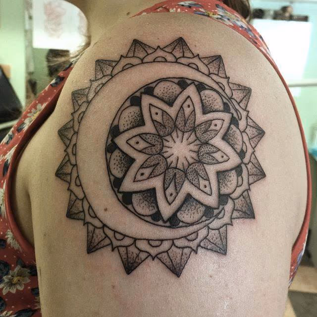 Sun and Moon Mandala
