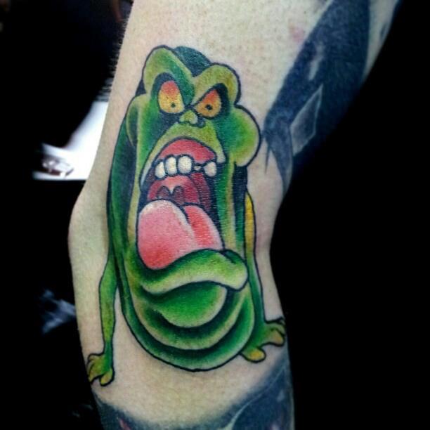 He's Looking at me ray......Slimer!