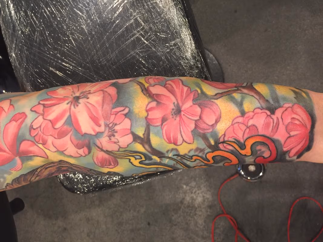 Damon Conklin Pink Blossoms