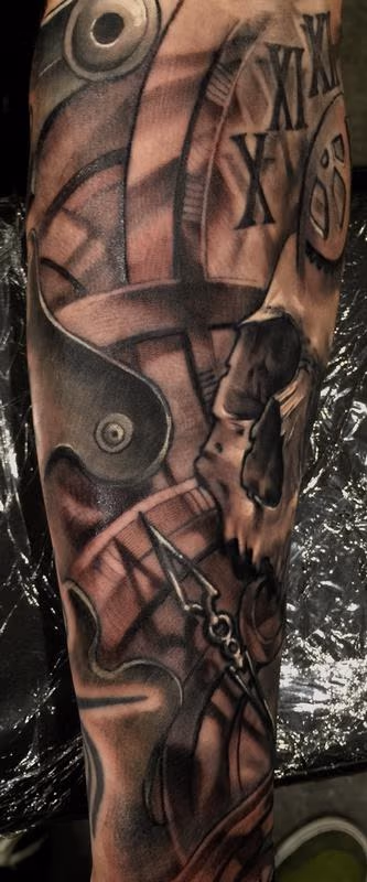 Damon Conklin Time Skull