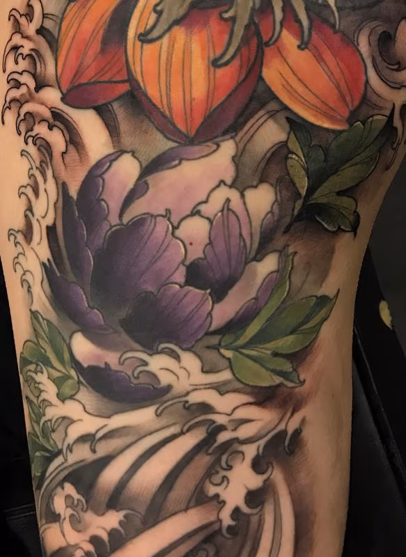 Damon Conklin Floral Waves