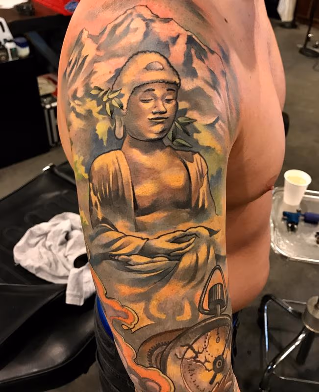 Damon Conklin Golden Buddha