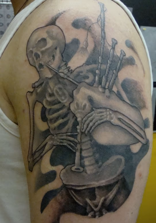 bone daddy bagpiper