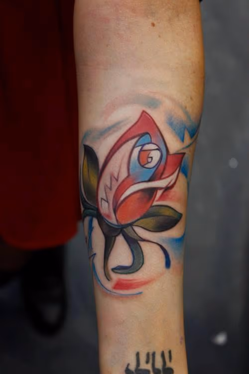 Abstract Rose