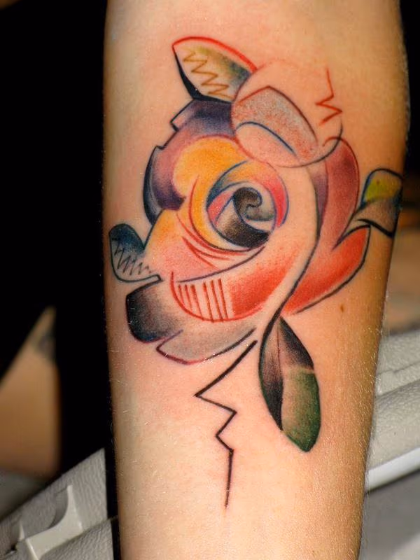 Abstract Rose