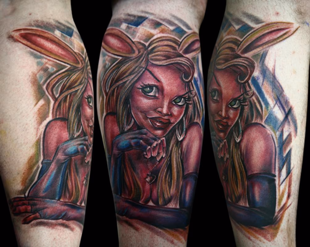 Jo Capo Style Pin Up Bunny