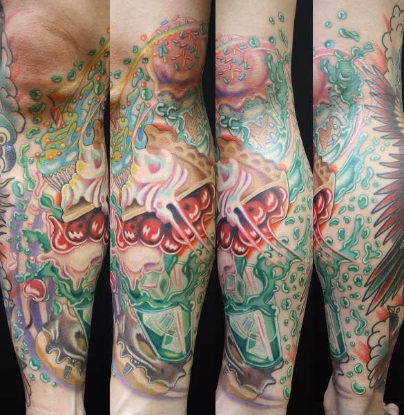 Color Dessert Tattoo