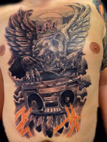 Boom box Bear......