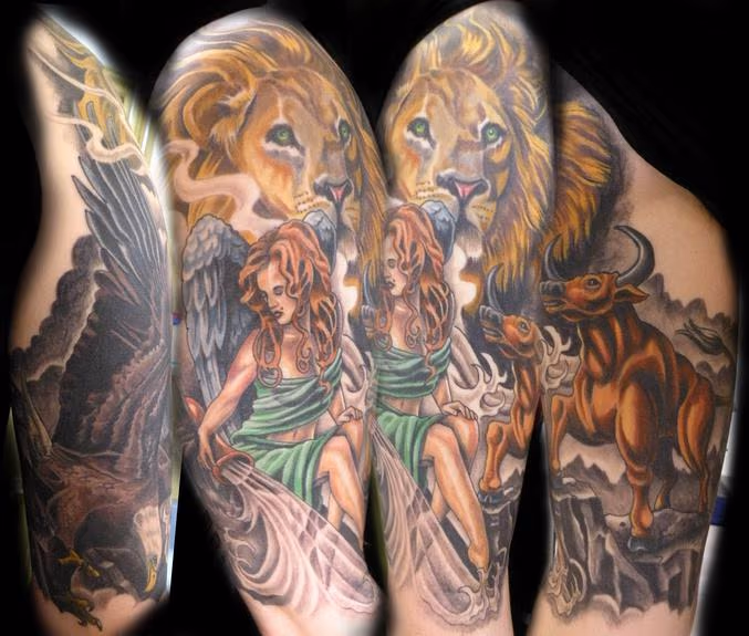 the Four corners of the zodiac