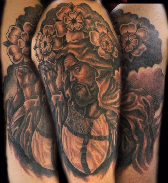 saint tattoo