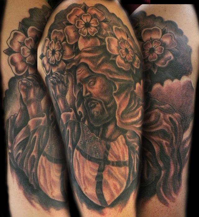 saint tattoo