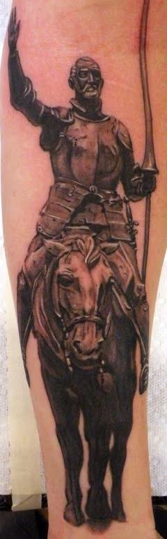 dude on horse