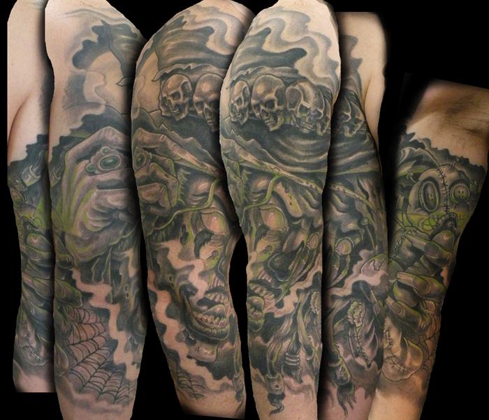 voodoo half sleeve