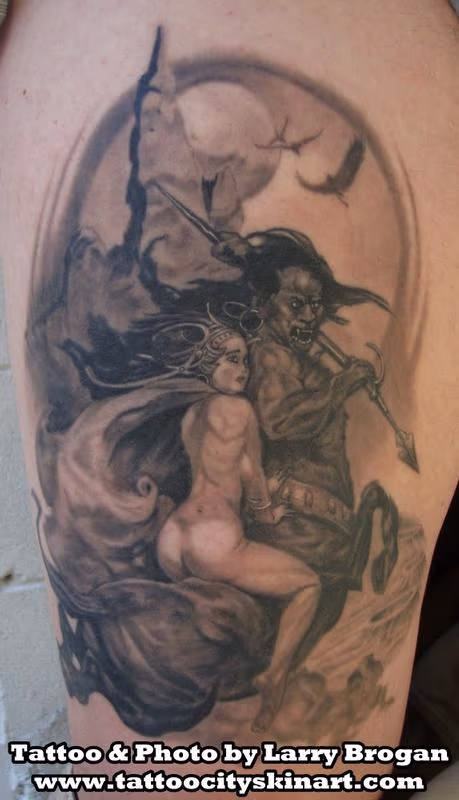 Frank Frazetta Moon Maiden