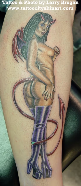 Naughty Little Devil Girl