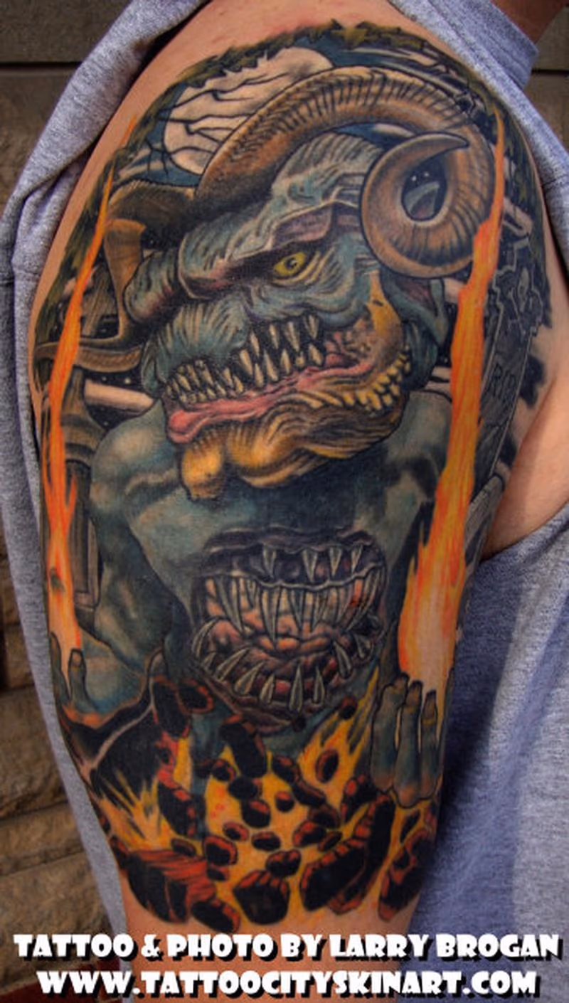 Blue Demon from Hell