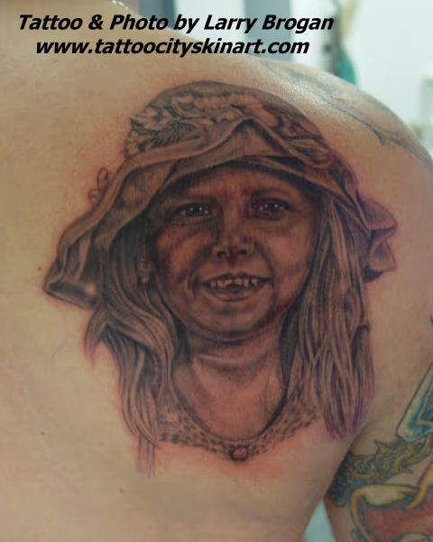 Girl with hat