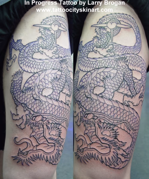Eric's happy dragon
