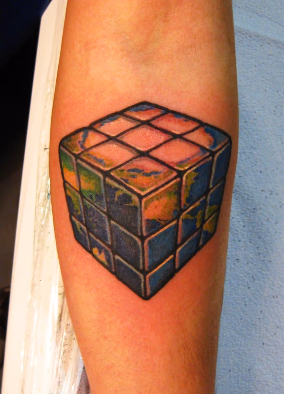 Rubics Cube Earth