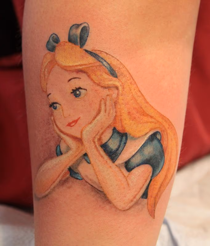 Alice in Wonderland Tattoo