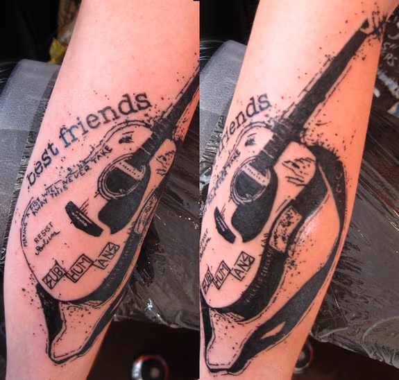 Guitar Tattoo