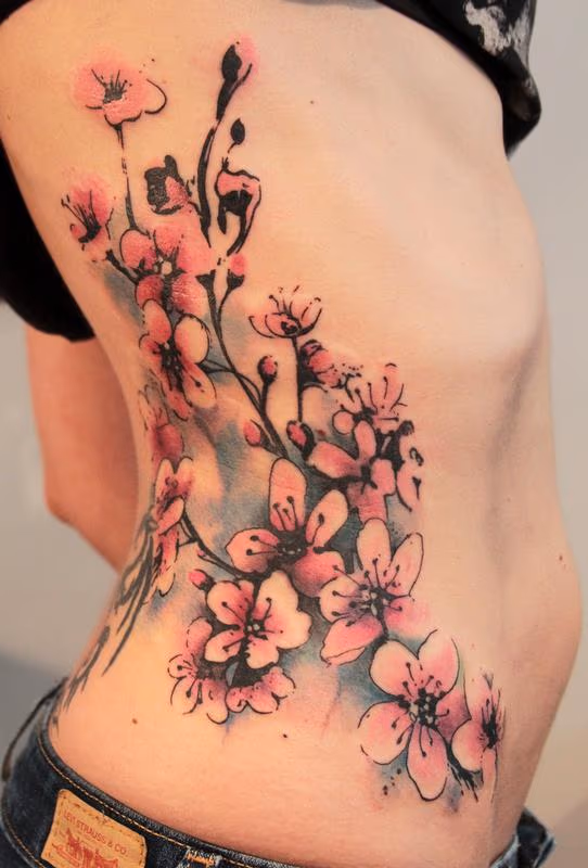 Cherry Blossoms Tattoo